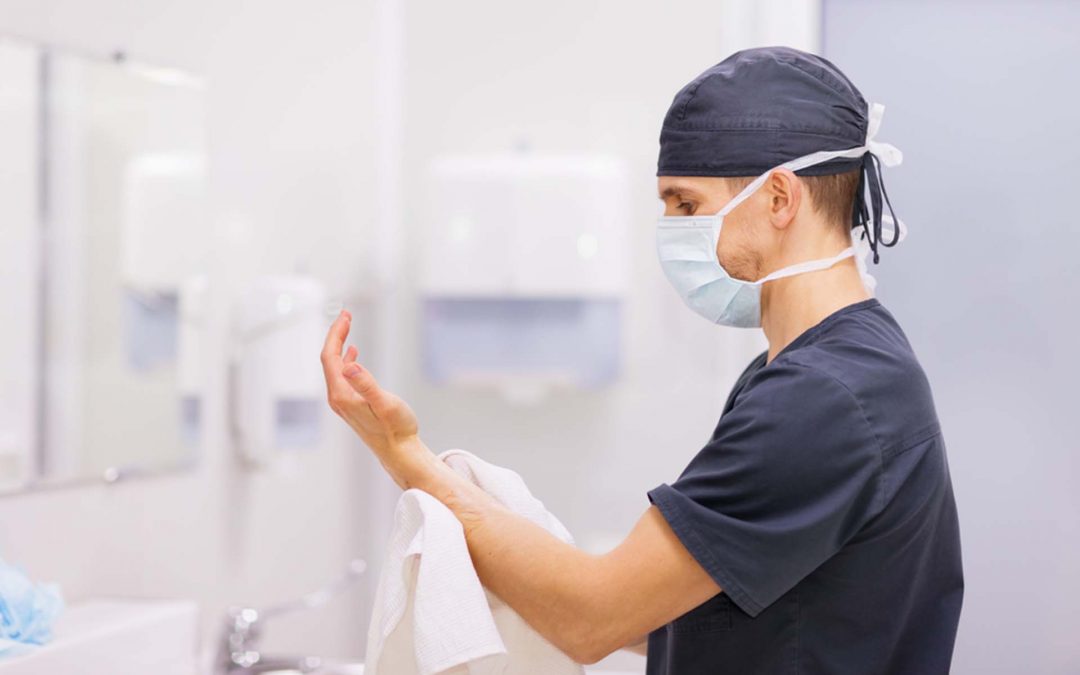 papelmatic higiene profesional lavado quirurgico manos hospital