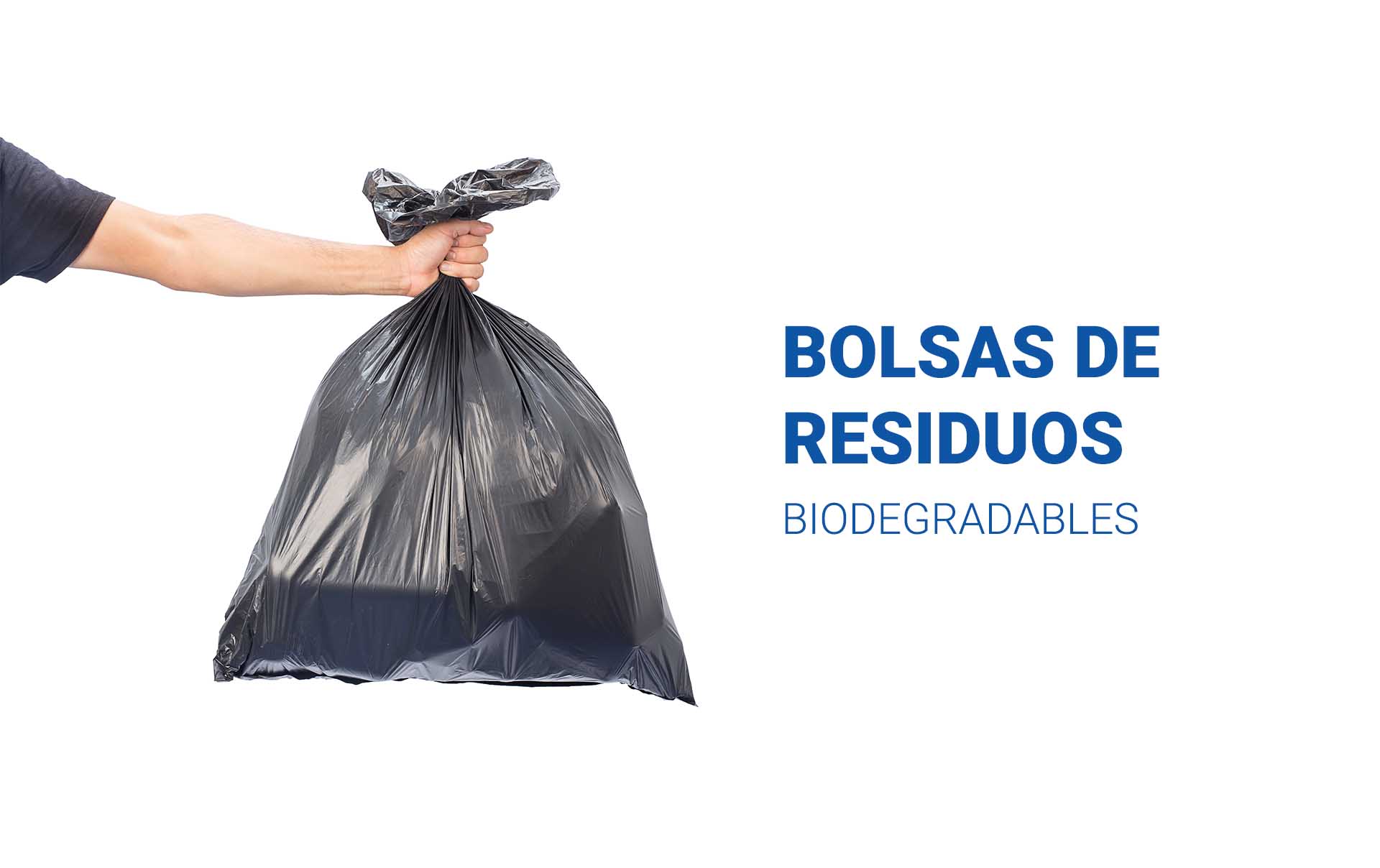 Bolsas residuos biodegradables y compostables | Papelmatic