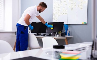Guía de limpieza y desinfección en oficinas