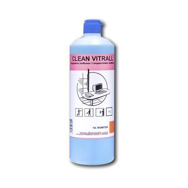 Botella 1L Limpiacristales Ultraconcentrado CLEAN VITRALL