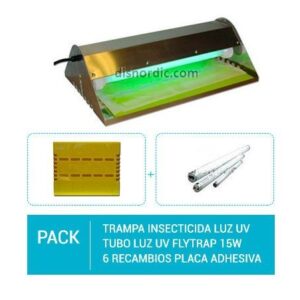 Pack Sistema insecticida Luz UV Flytrap