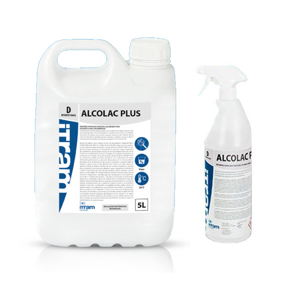 Recomendación desinfectante Alcolac Plus