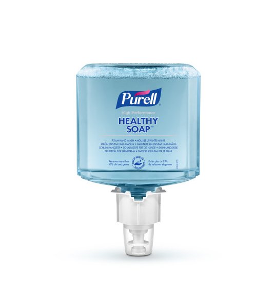 Jabón en Espuma PURELL HEALTHY SOAP™ ES8 High Performance Foam 1200ml. Pack 2 Unidades.