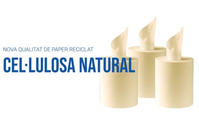 Presentem la cel·lulosa natural, una nova qualitat de paper reciclat