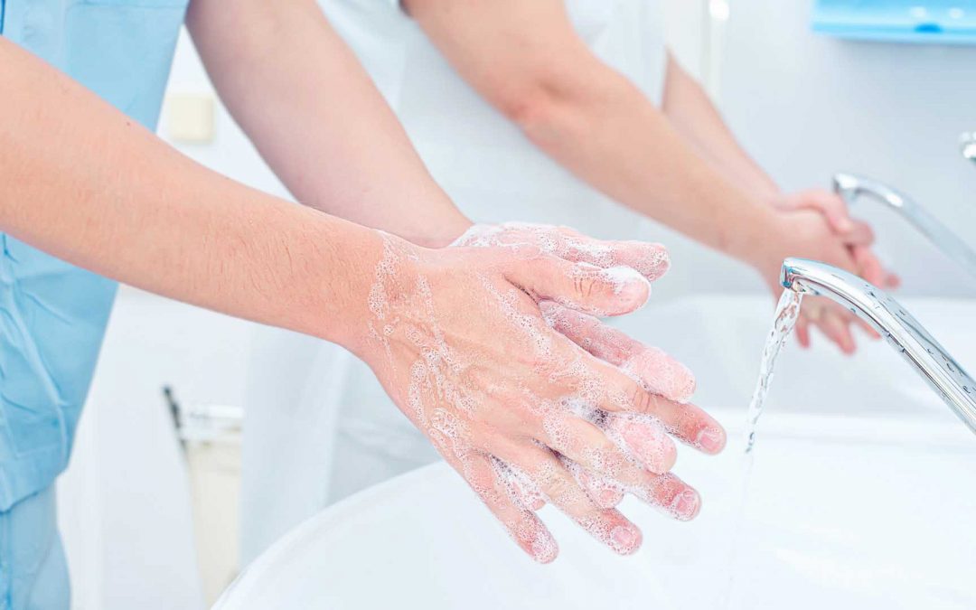 Productos higiene manos hospital