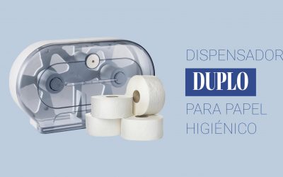 Presentamos DUPLO, el dispensador de papel higiénico doble