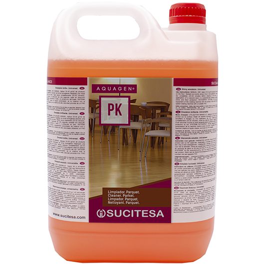 Limpiador de Parquet AQUAGEN PK. Pack de 4 Bidones de 5L.