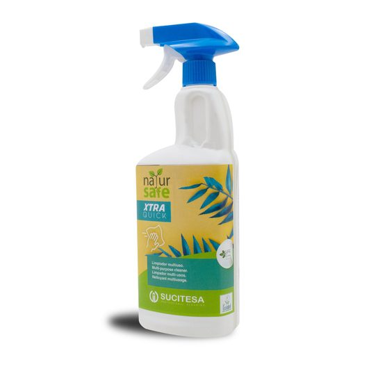Limpiador Multiusos NATURSAFE XTRA QUICK. Pack de 16 botellas de 750ml.