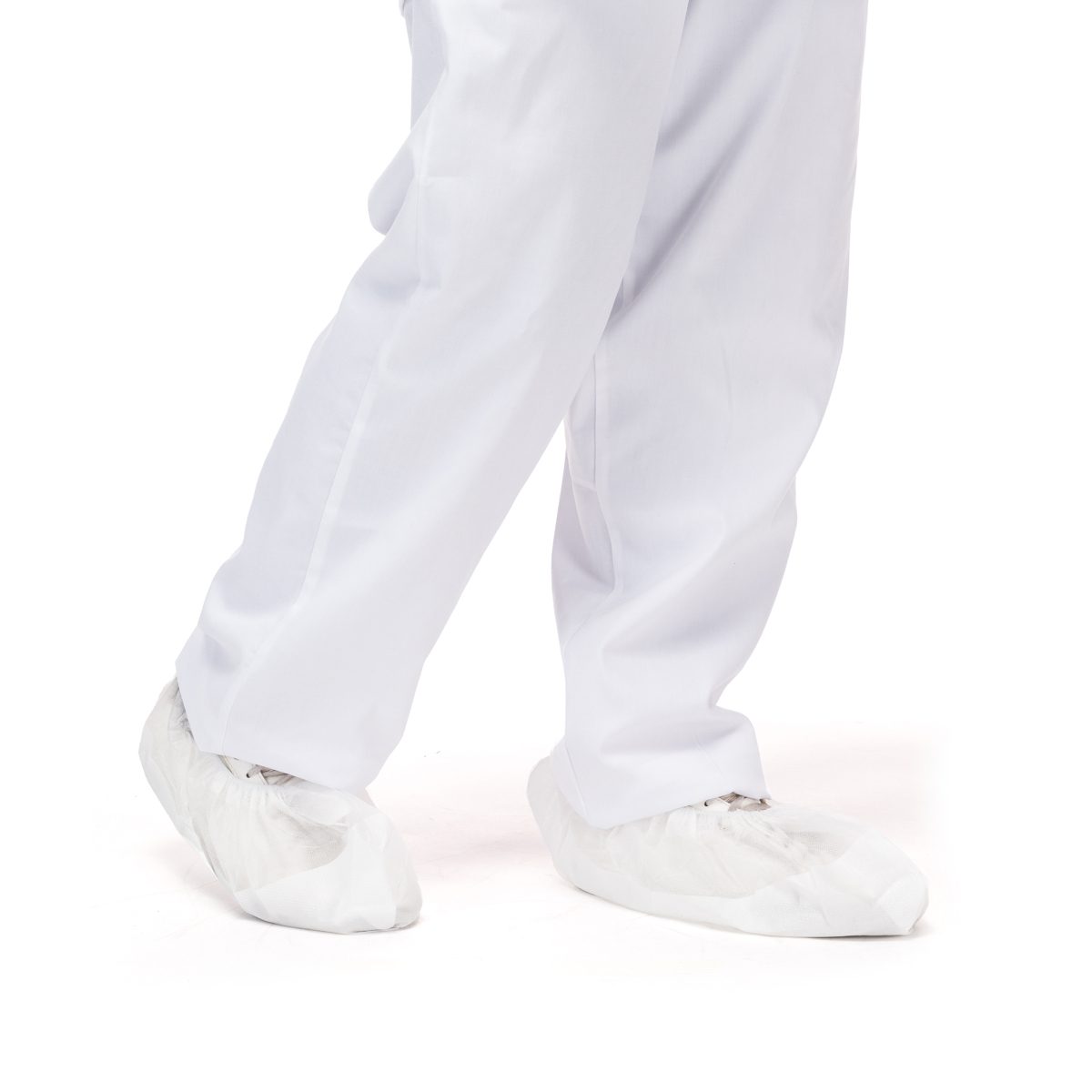Cubrezapatos Alta Resistencia Blanco PP+CPE. Caja de 500 unidades.