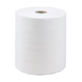Bobinas de Papel Reciclado Crepado Gofrado Autocorte. 1 Capa. 150m. 6 Rollos.