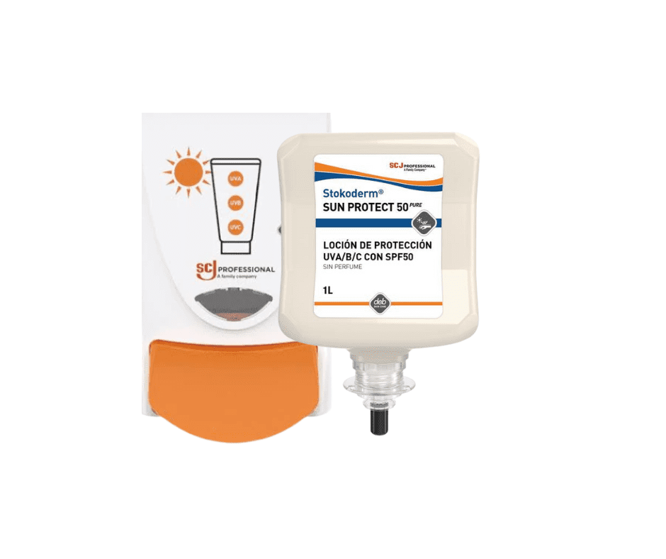Pack Brunz. Crema de Protección Solar Stokoderm Sun Protect 50 con dispensador