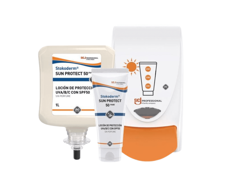 Pack Brunz. Crema de Protección Solar Stokoderm Sun Protect 50 con dispensador