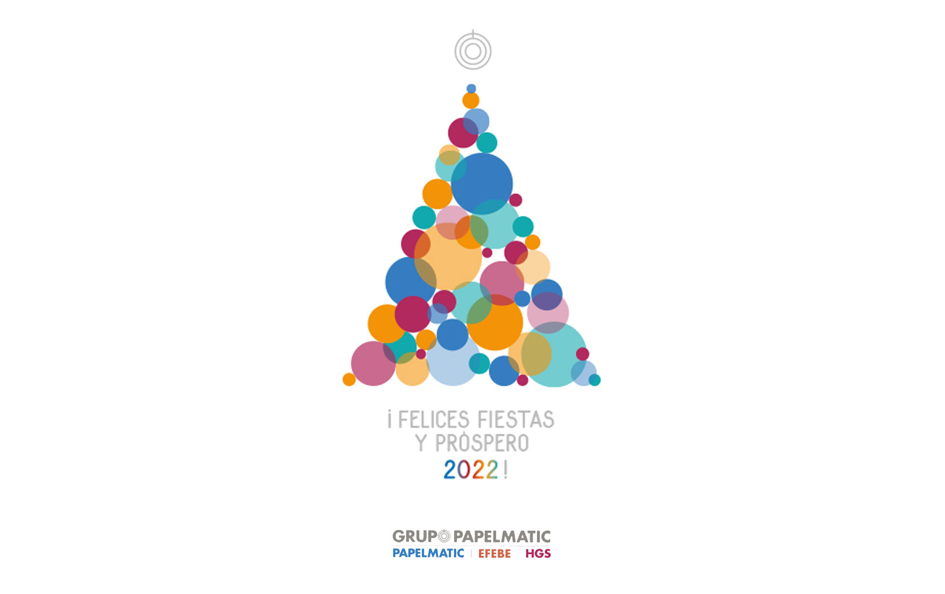 ¡PAPELMATIC os deseamos felices fiestas y próspero 2022!