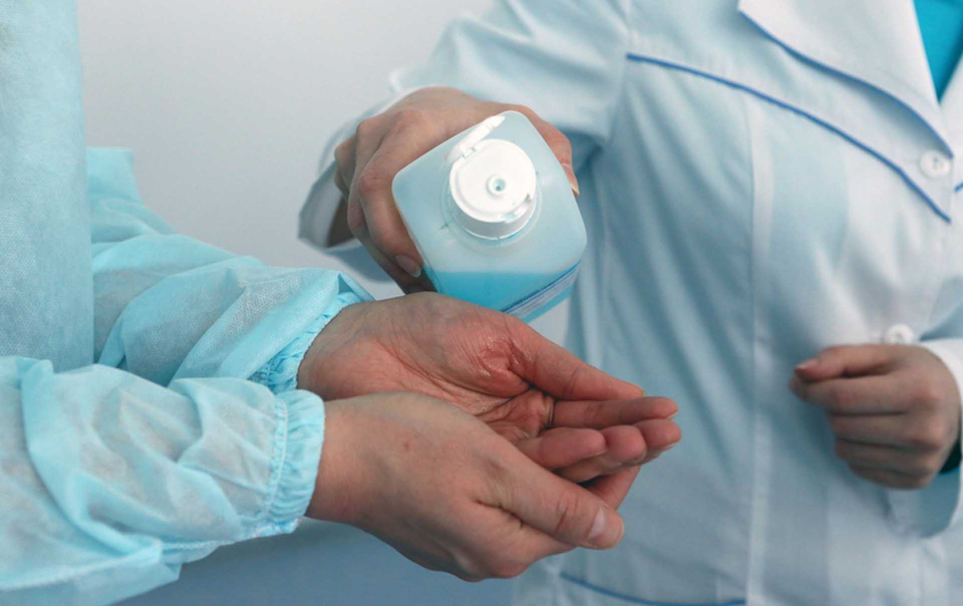 Composición de desinfectantes sanitarios: tipos y usos