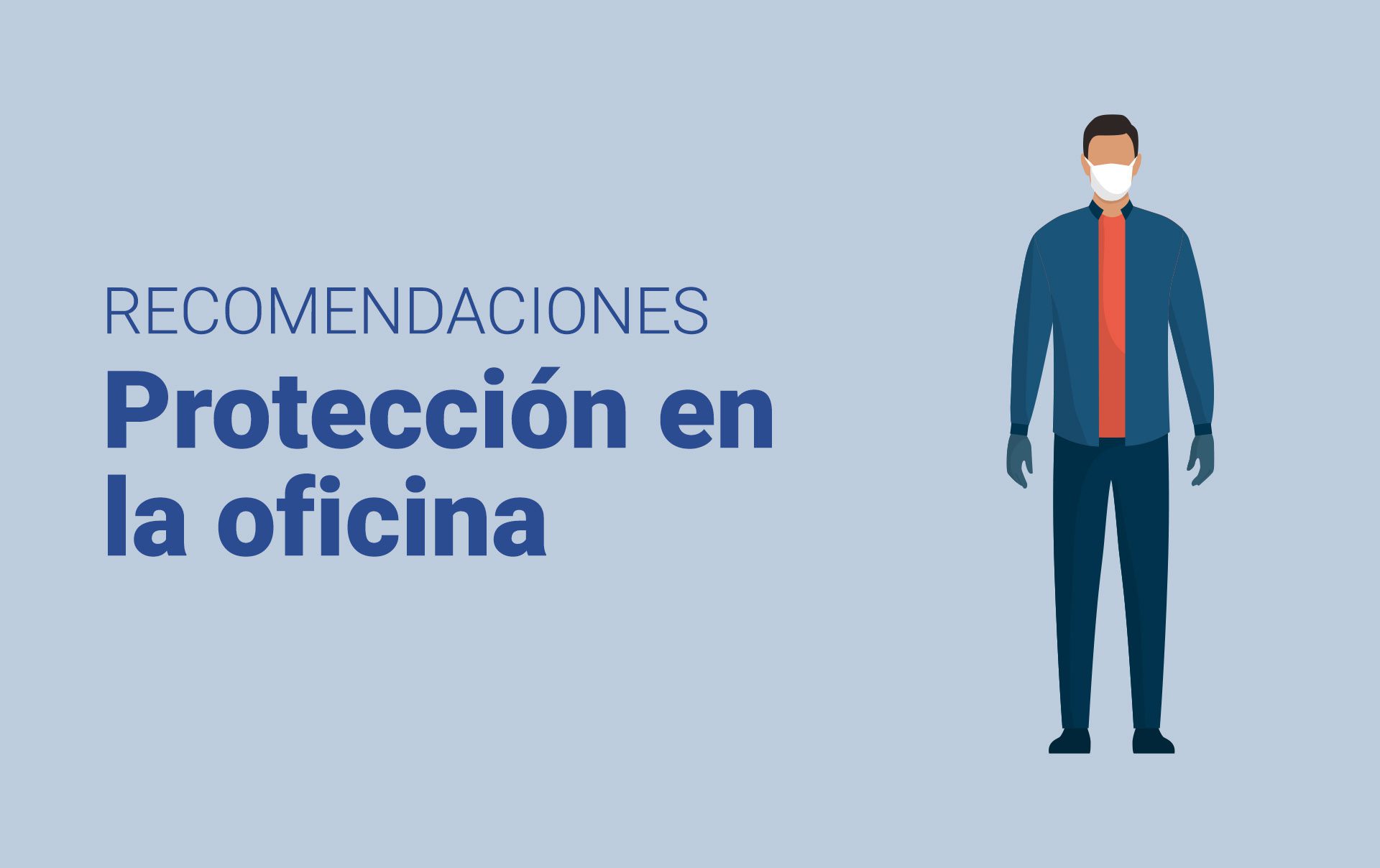 Infografía: Higiene y protección personal en la oficina